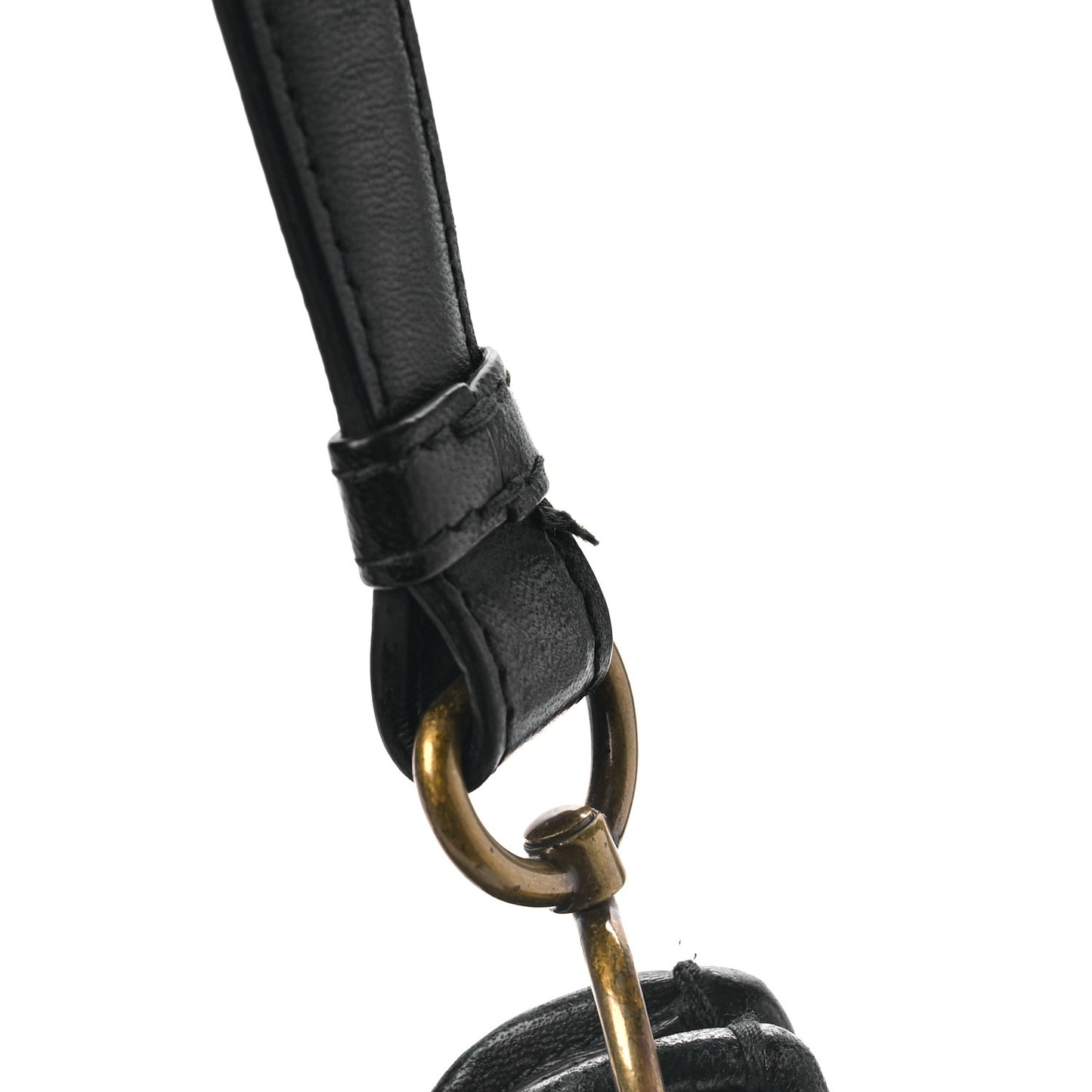 Nappa Intrecciato Shoulder Bag Black