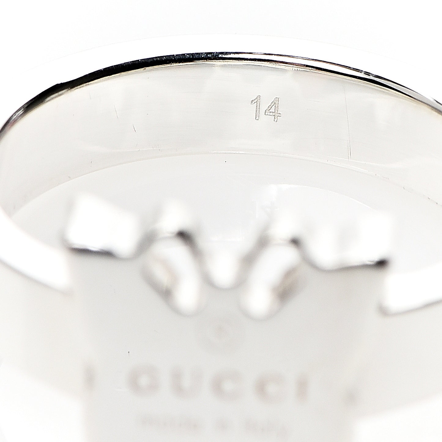 Sterling Silver Butterfly Band Ring 54 6.75