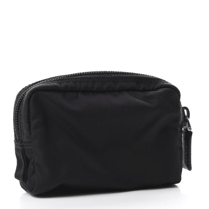 Prada Nylon Vela Cosmetic Pouch Black 3 of 6