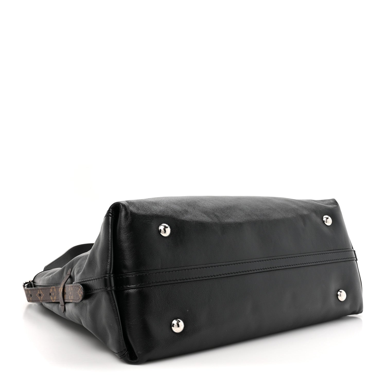 Louis Vuitton Lambskin CarryAll Vibe MM Black 5 of 10
