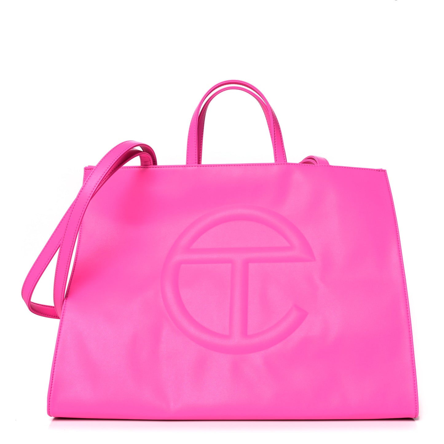 Vegan Leather Large Shopping Bag Azalea