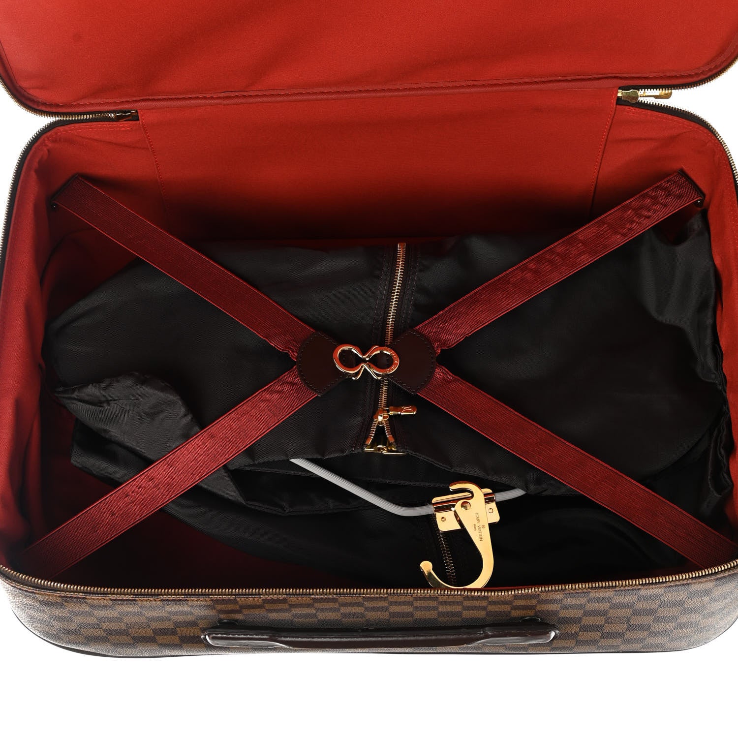 Louis Vuitton Damier Ebene Pegase 55 Rolling Luggage 5 of 19