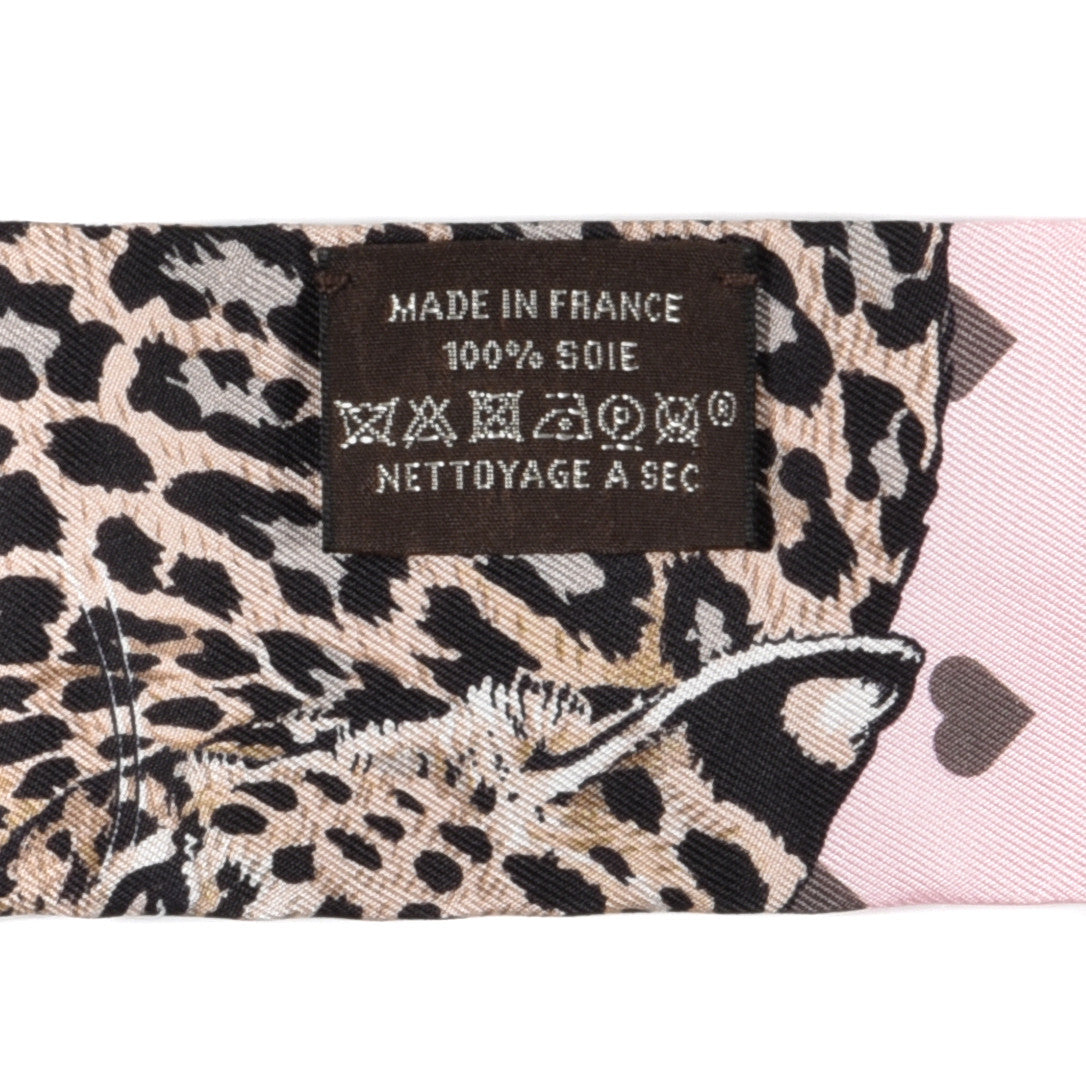 Silk Jungle Love Love Twilly Rose Pale Etoupe