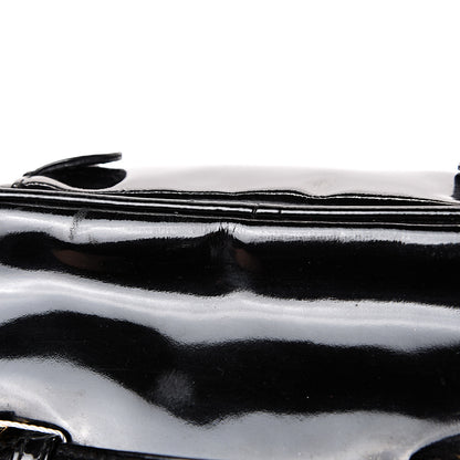 Chanel Patent Vanity Cosmetic Case Black 12 of 12