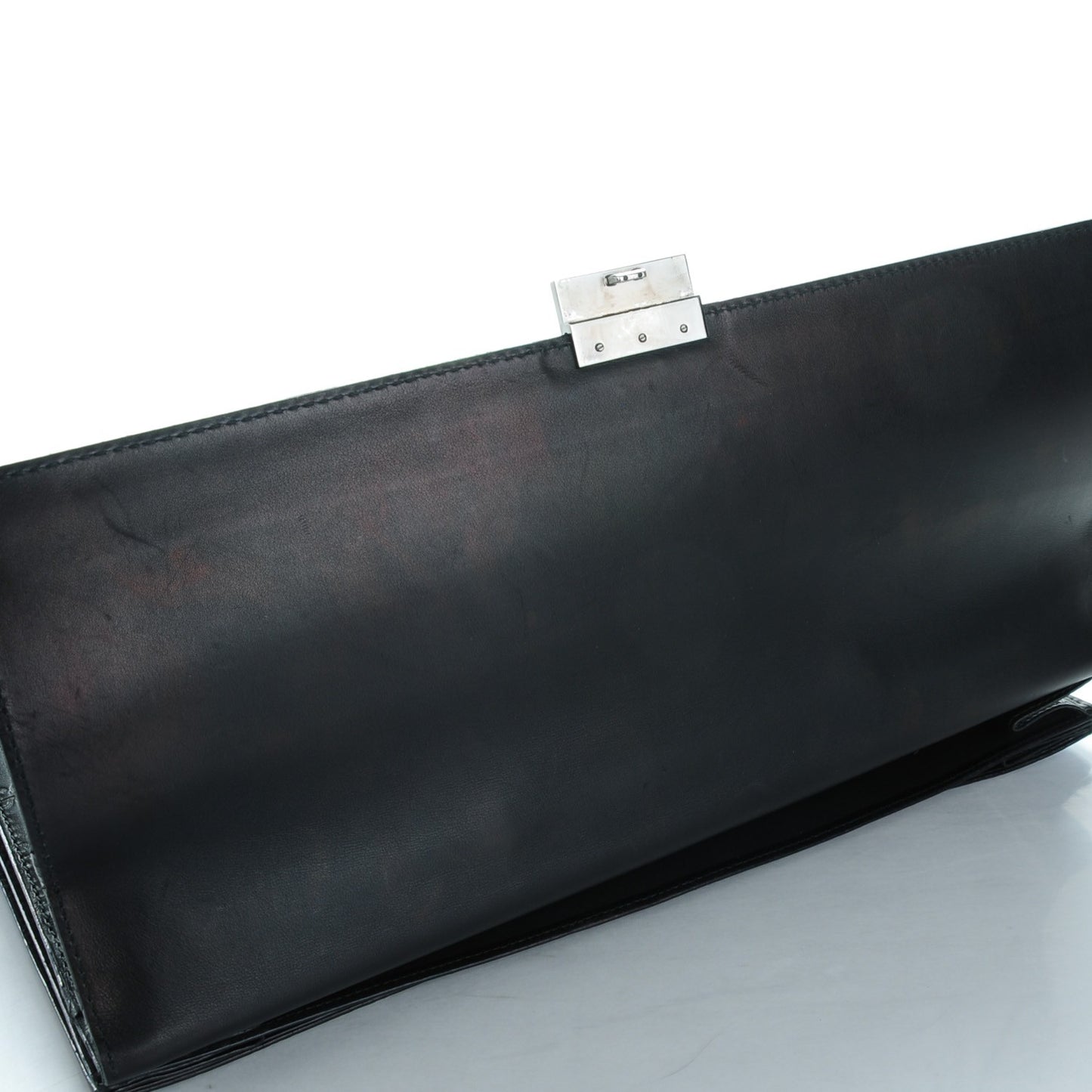 Guccissima Large Laptop Briefcase Black