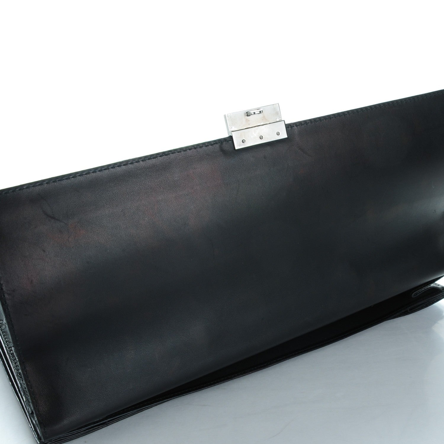 Gucci Guccissima Large Laptop Briefcase Black 10 of 10