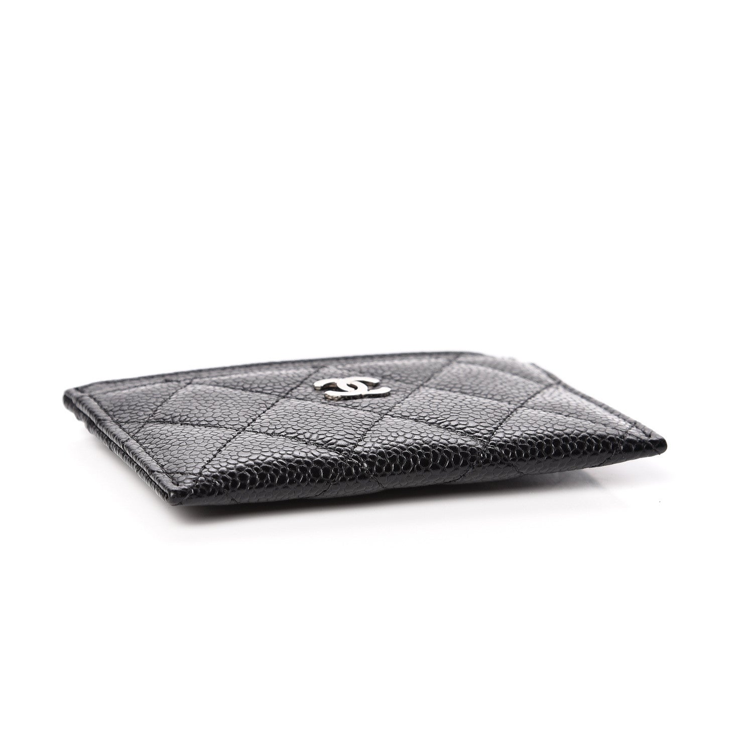 Chanel Caviar Quilted Card Holder Black 4 of 10