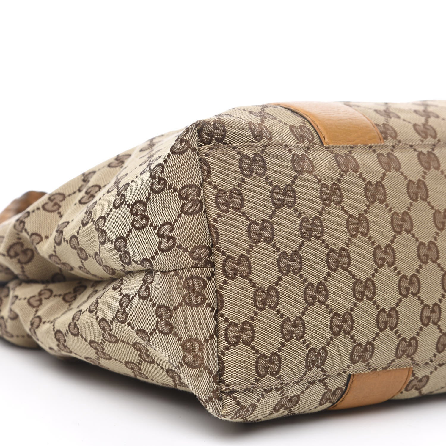 Gucci Monogram Medium Bamboo Bar Tote Yellow 8 of 11