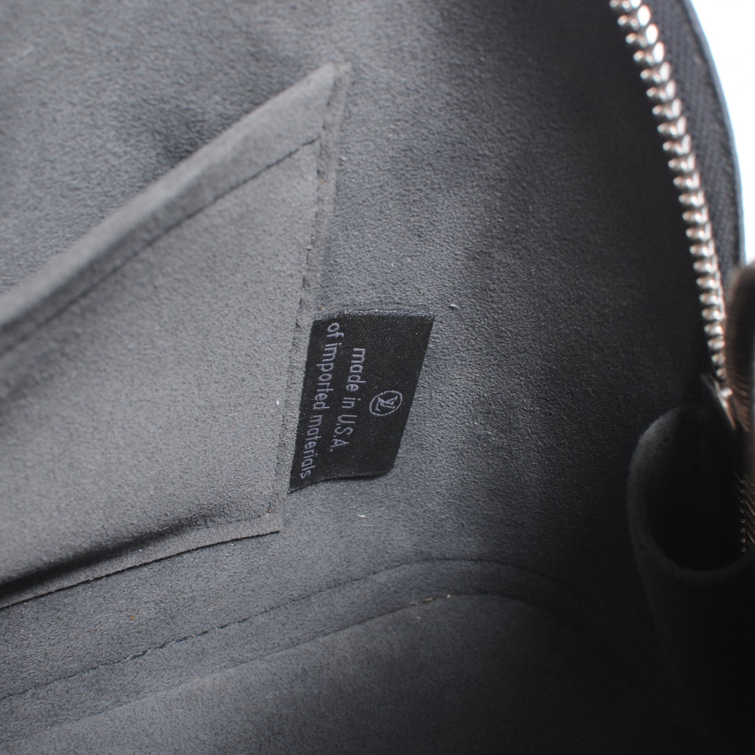 Louis Vuitton Epi Alma BB Black 6 of 8