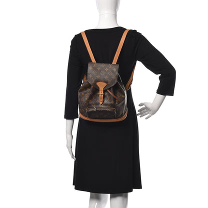 Louis Vuitton Monogram Montsouris MM Backpack 2 of 12