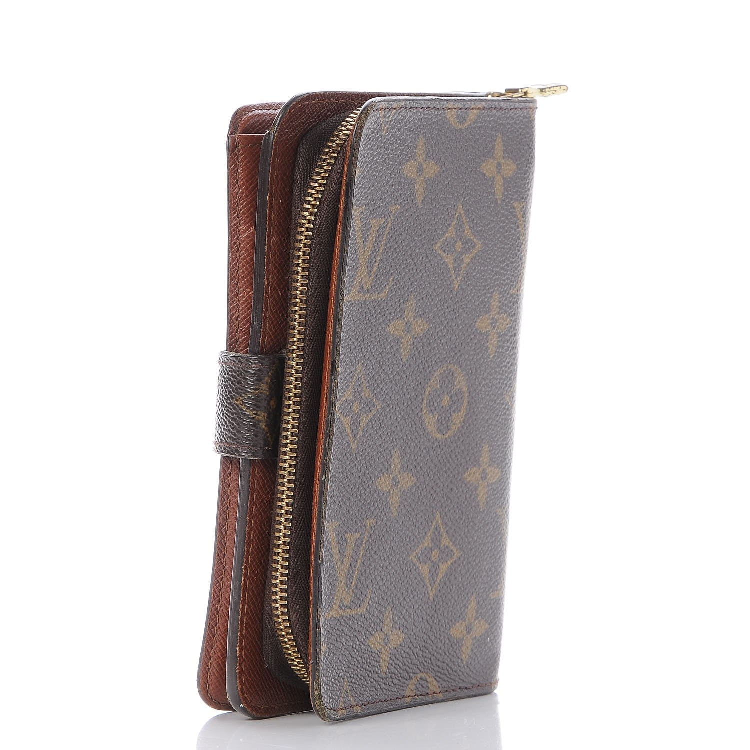 Louis Vuitton Monogram Porte Papier Zippe Wallet 3 of 8