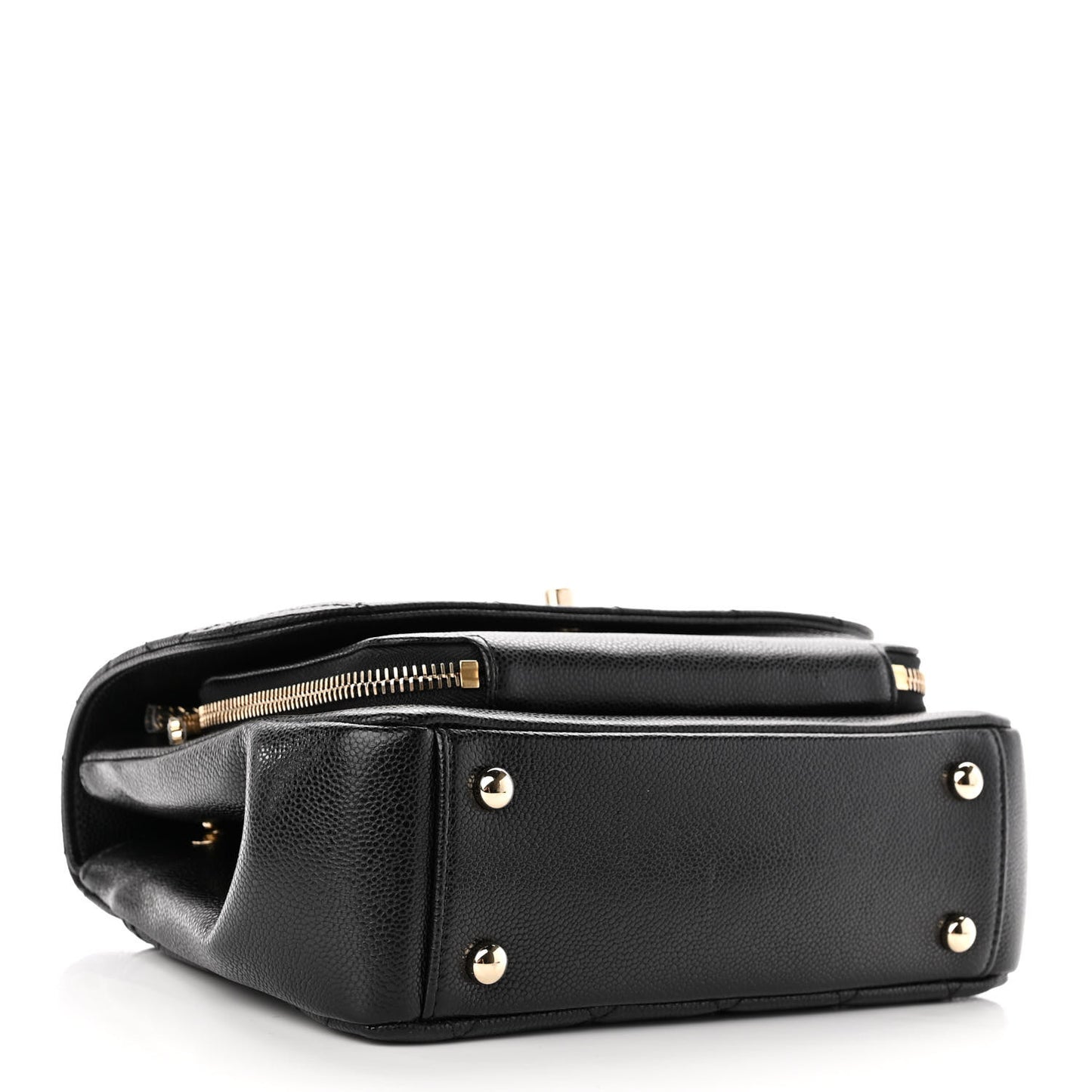 Caviar Quilted Medium Business Affinity Flap Black