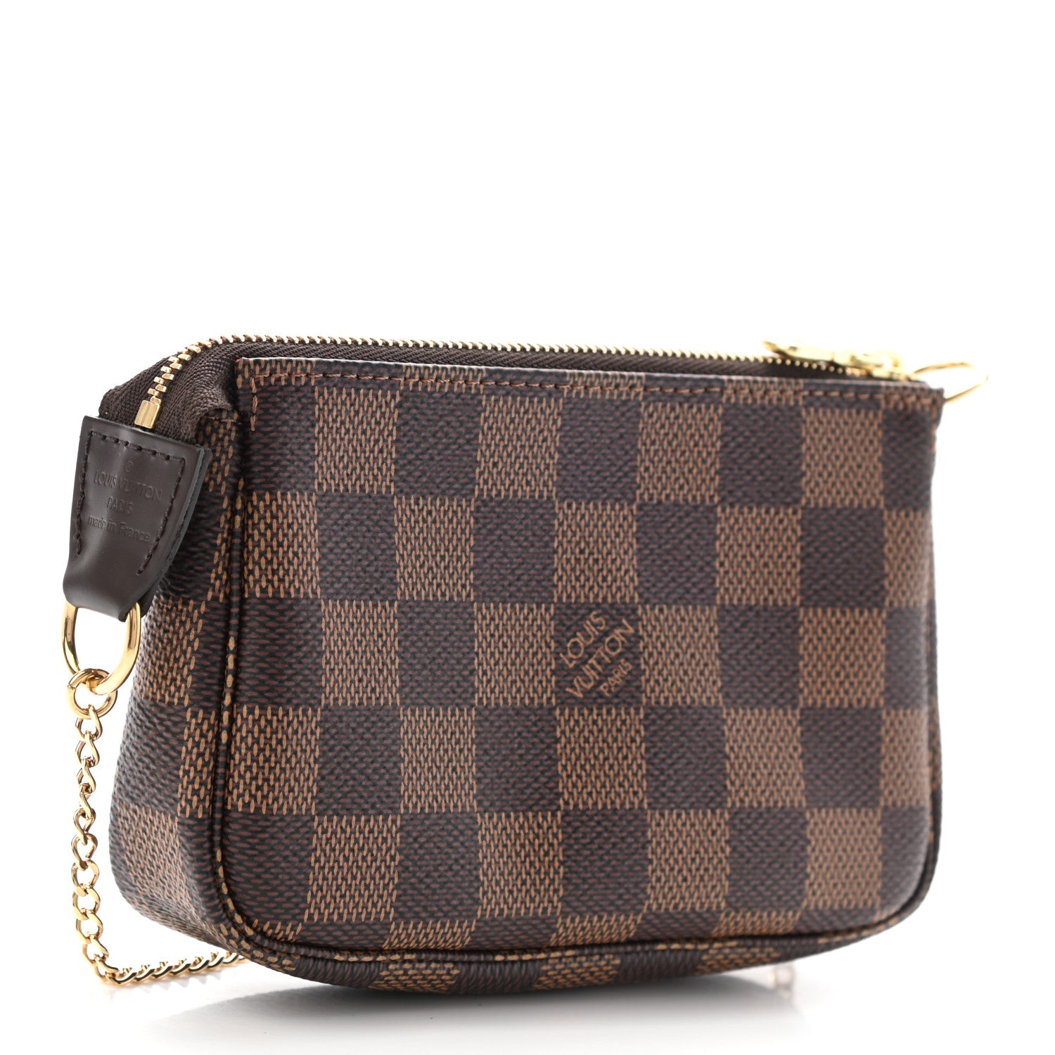 Louis Vuitton Damier Ebene Mini Pochette Accessories 3 of 7