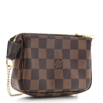 Louis Vuitton Damier Ebene Mini Pochette Accessories 3 of 7