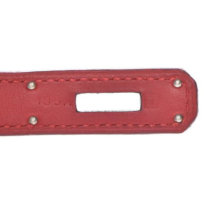 Hermes Swift Birkin 30 Rouge Garance 12 of 27