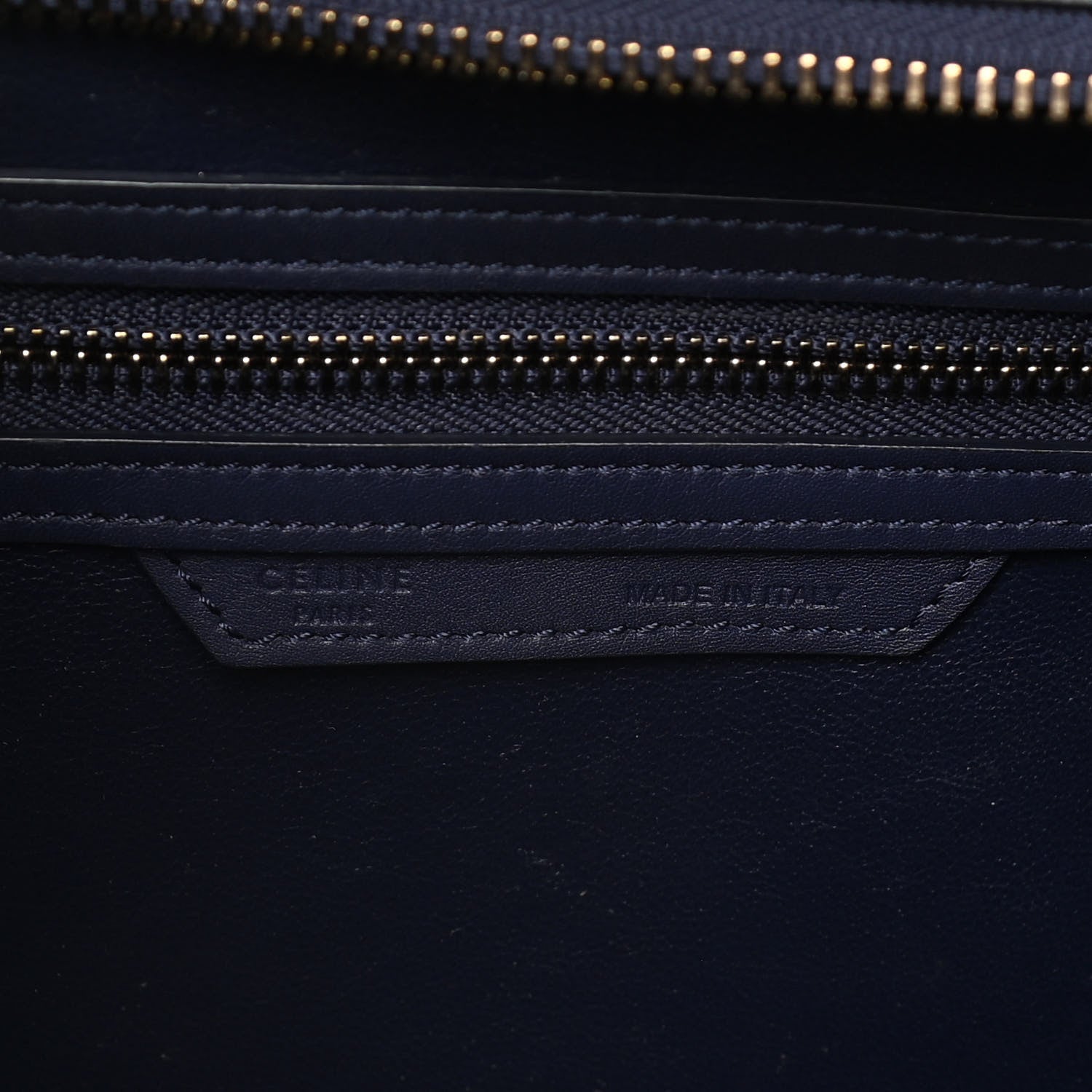 Celine Smooth Calfskin Mini Luggage Ink 10 of 28