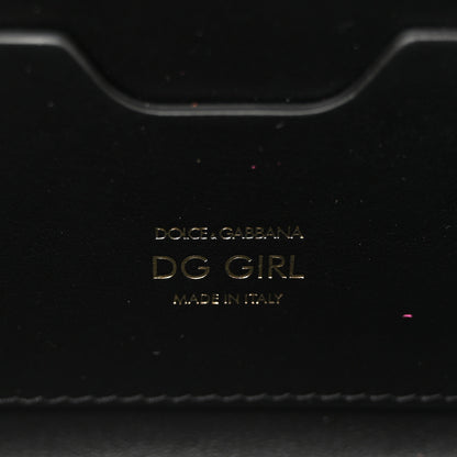 Dolce & Gabbana Satin Ocelot Printed DG Girls Phone Bag Black 11 of 19