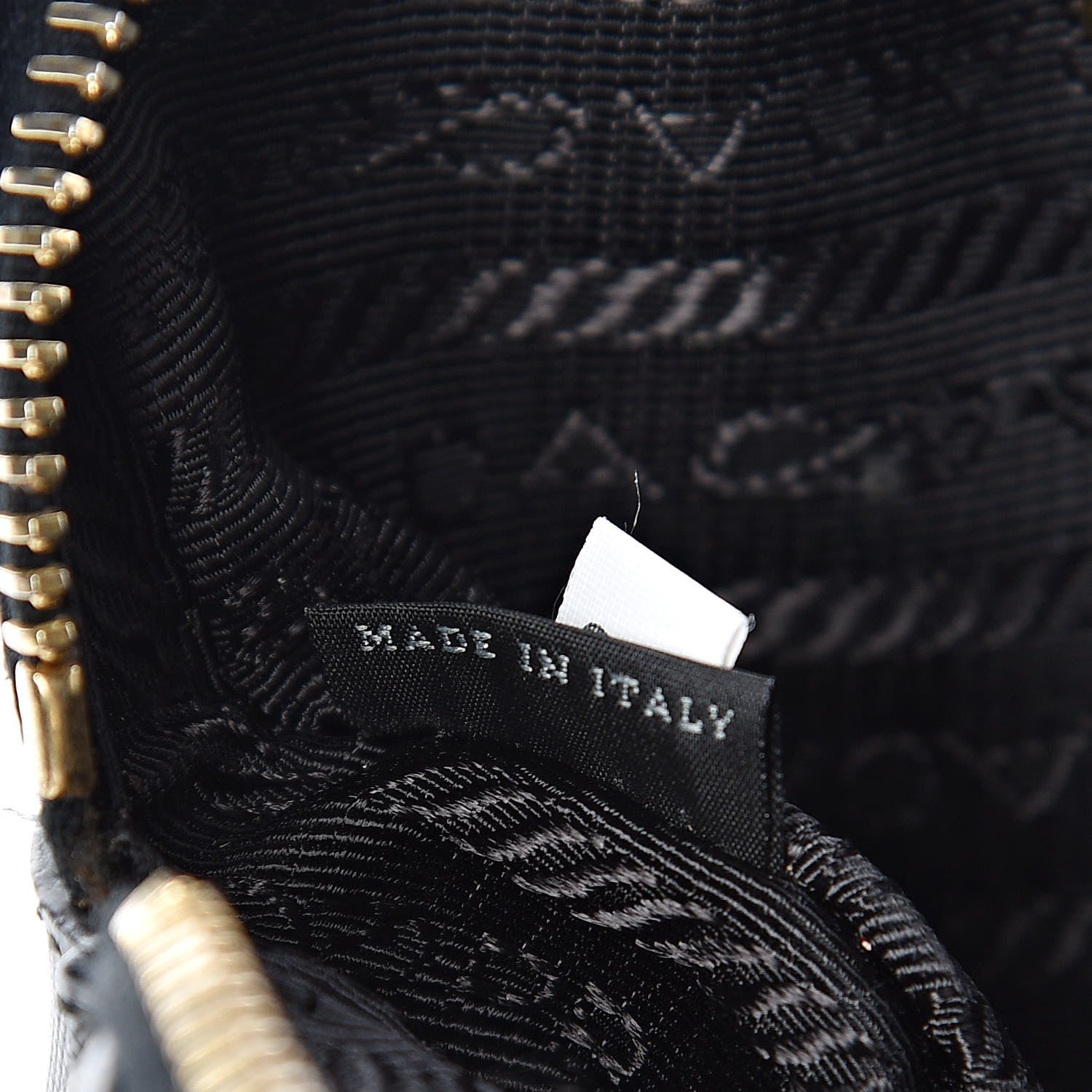 Prada Saffiano Lux Mini Top Handle Crossbody Bag Black 7 of 10
