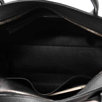 The Row Matte Grained Calfskin Agnes Bag Black 5 of 9