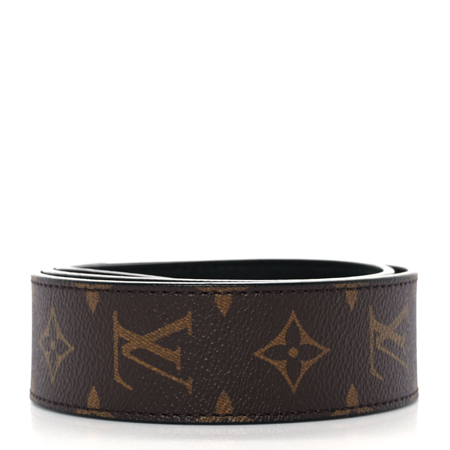 Louis Vuitton Monogram Bandouliere Shoulder Strap Black 2 of 6