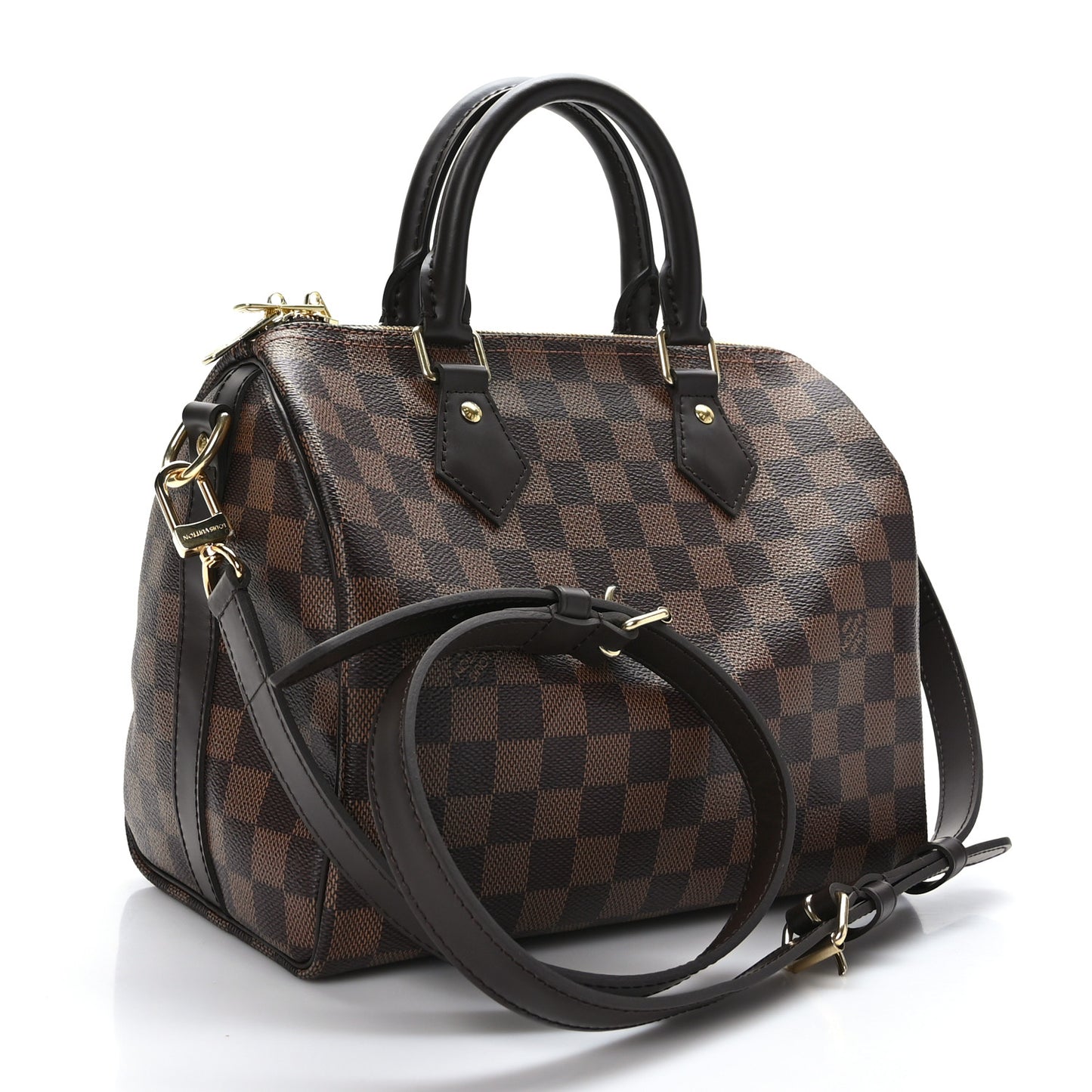 Damier Ebene Speedy Bandouliere 25