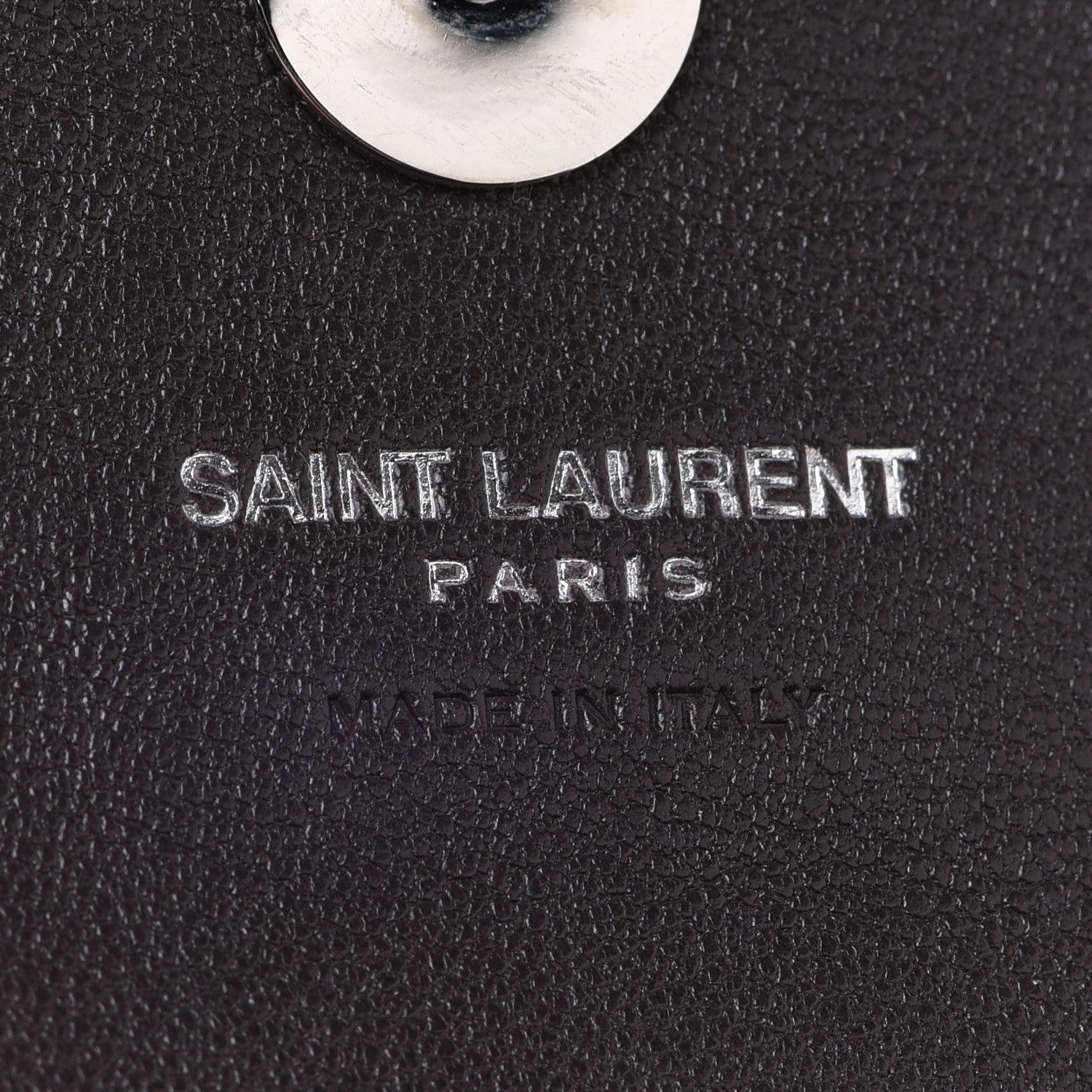 Saint Laurent Sheepskin Matelasse Chevron Monogram Mini College Bag Dark Anthracite 5 of 8
