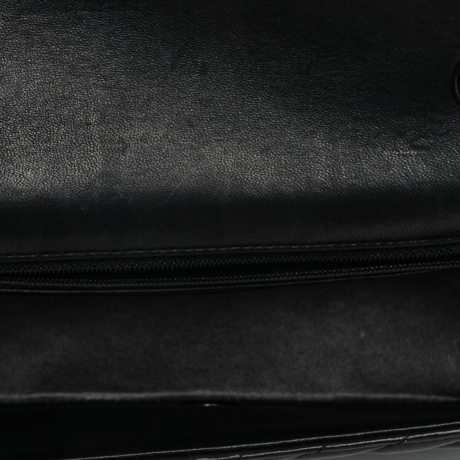 Chanel Lambskin Chevron Quilted Mini Rectangular Flap So Black 5 of 7