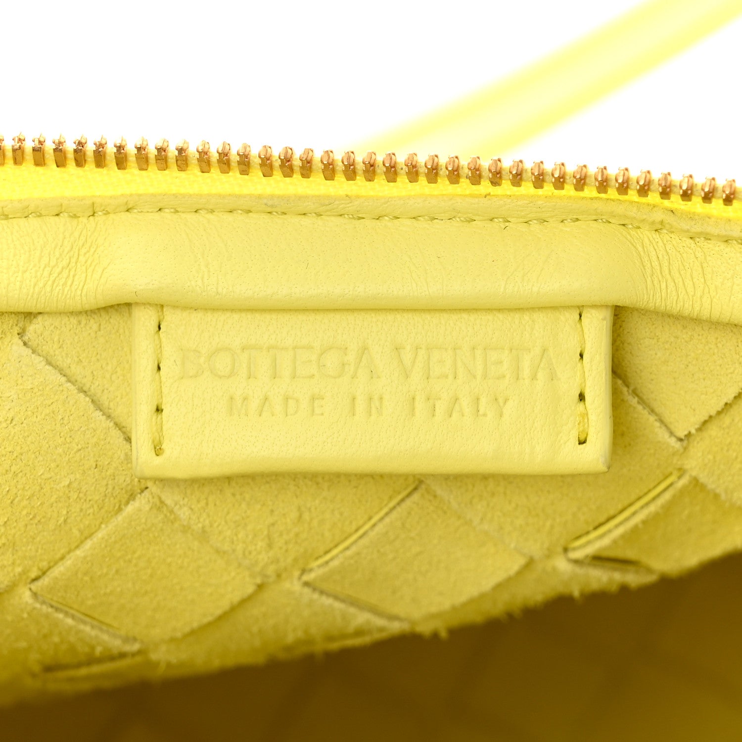 Bottega Veneta Nappa Intrecciato Pouch On Strap Lantern Gold 6 of 9