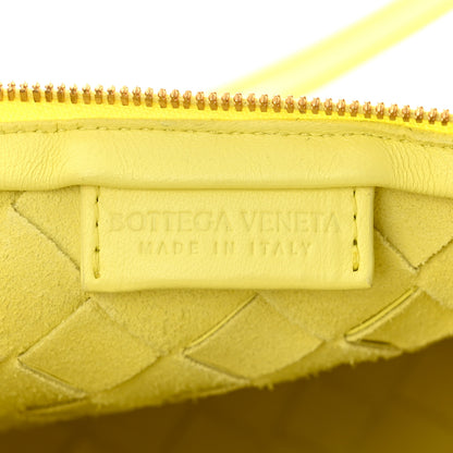 Bottega Veneta Nappa Intrecciato Pouch On Strap Lantern Gold 6 of 9