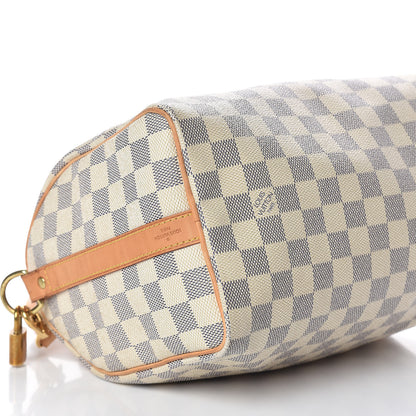 Louis Vuitton Damier Azur Speedy Bandouliere 25 9 of 11