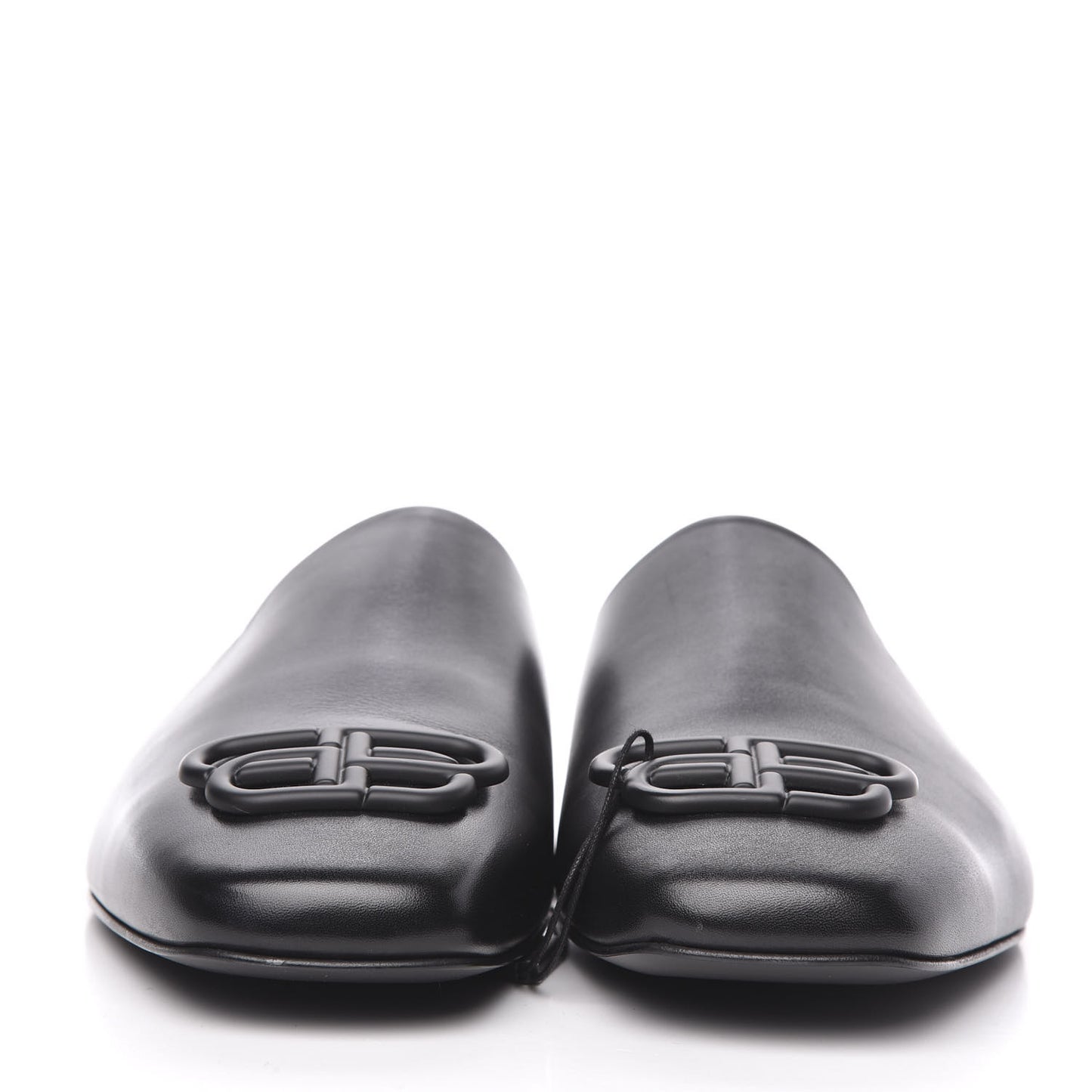 Smooth Calfskin Mens Cozy BB Flat Carrera Mules 43 Black