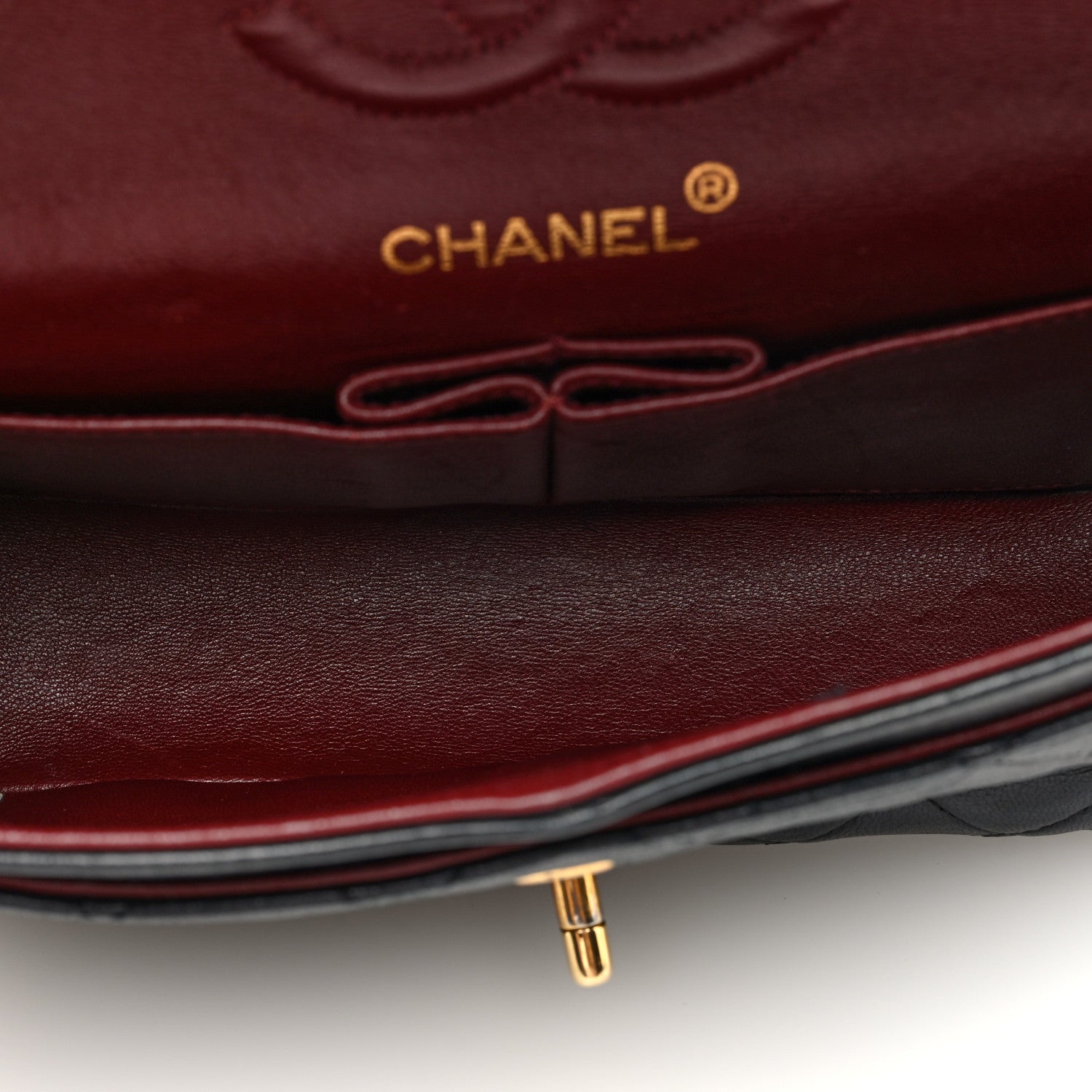 Chanel Lambskin Quilted Small Double Flap Black 5 of 10