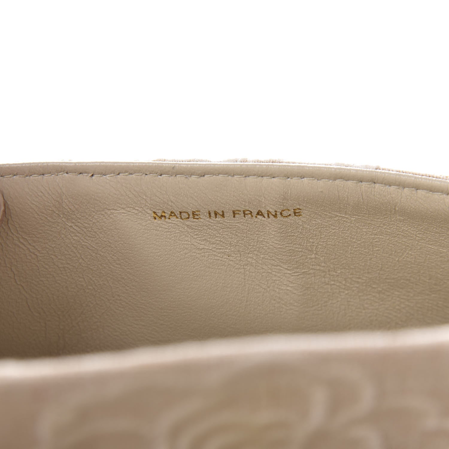 Chanel Canvas Camellia Small Double Flap Ivory 10 of 13