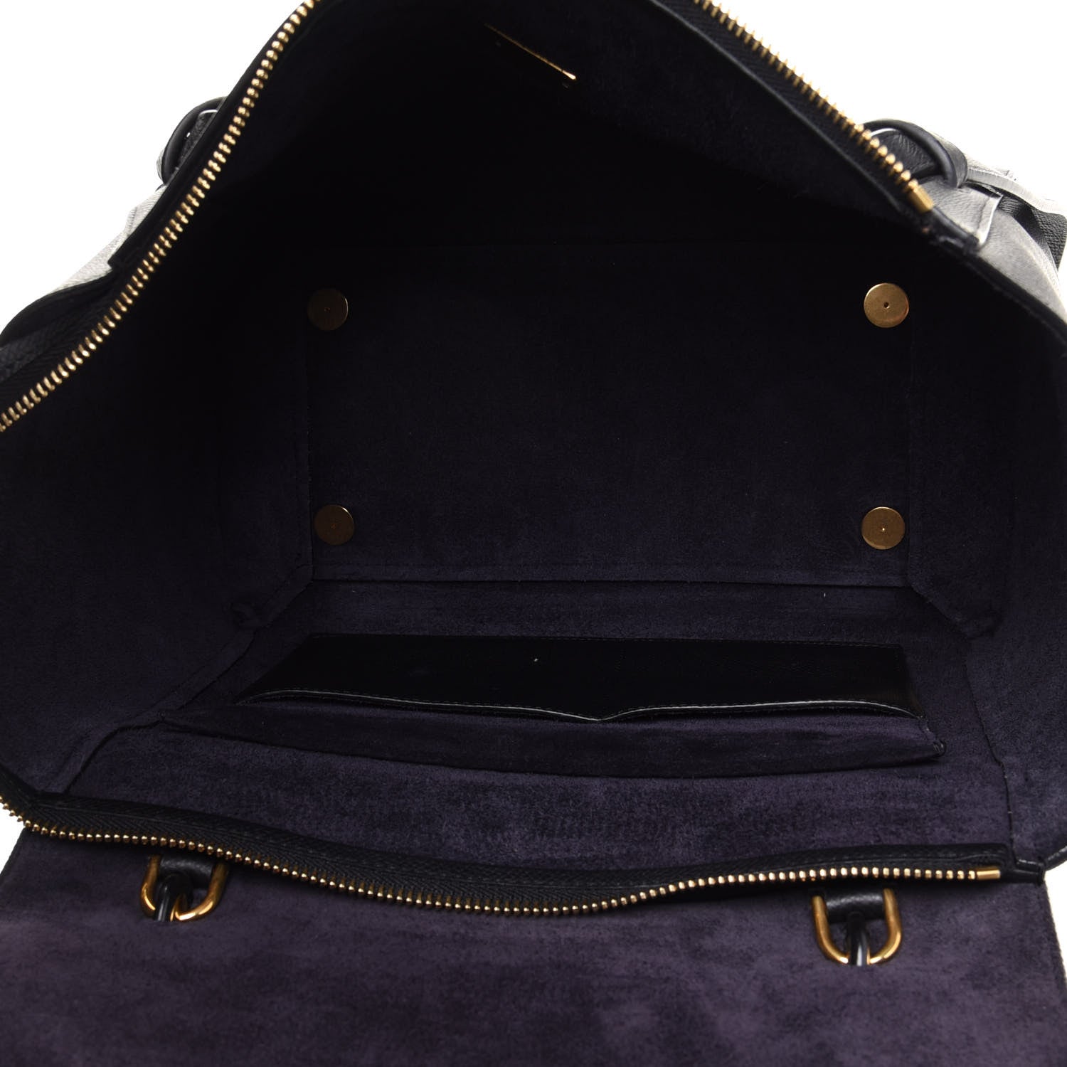 Celine Grained Calfskin Mini Belt Bag Dark Taupe 6 of 12