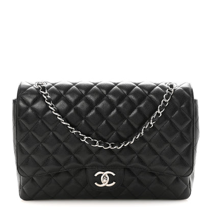 Chanel Caviar Quilted Maxi Double Flap Black 1 of 11