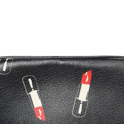 Saint Laurent Calfskin Lipstick Print Small Monogram Camera Bag Black 11 of 11