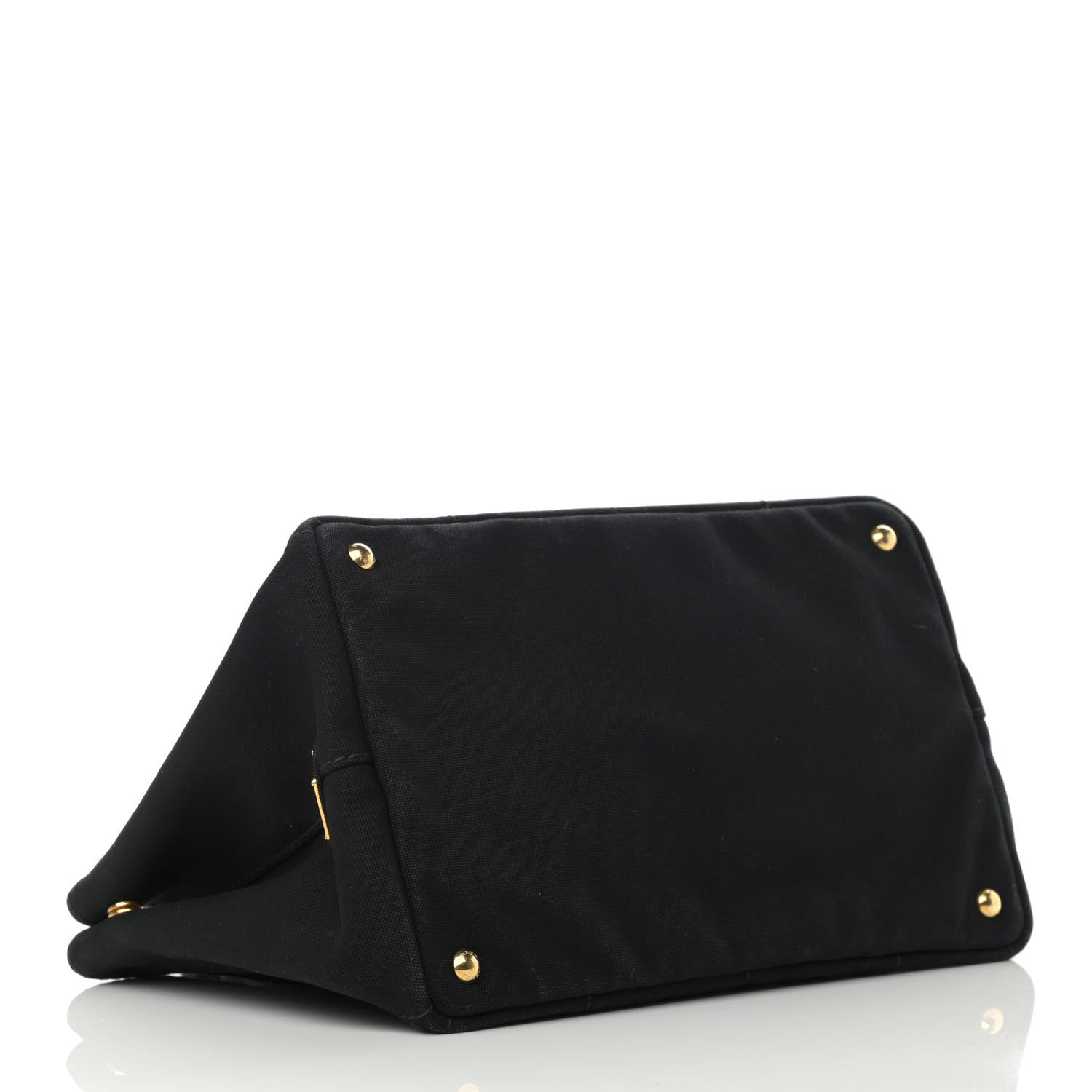 Prada Canapa Logo Tote Black 4 of 12