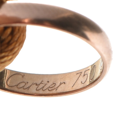Cartier 18K Pink Yellow White Gold Trinity Adjustable Cord Bracelet Gold 7 of 8