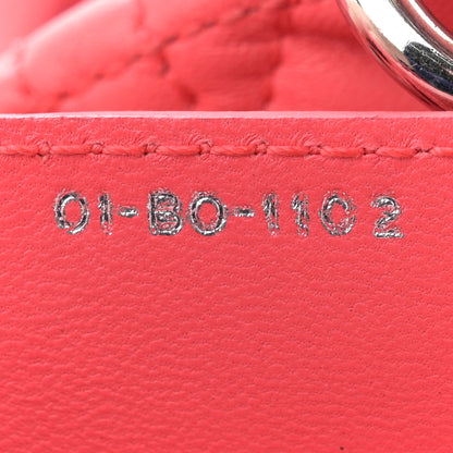 Christian Dior Lambskin Cannage Small Dior Soft Shopping Tote Pink 7 of 14