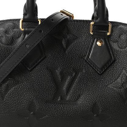 Louis Vuitton Empreinte Monogram Giant Speedy Bandouliere 20 Black 7 of 9