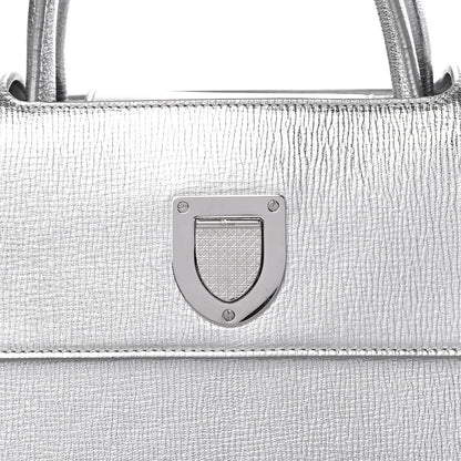 Christian Dior Metallic Grained Calfskin Medium Diorever Flap Silver 12 of 12