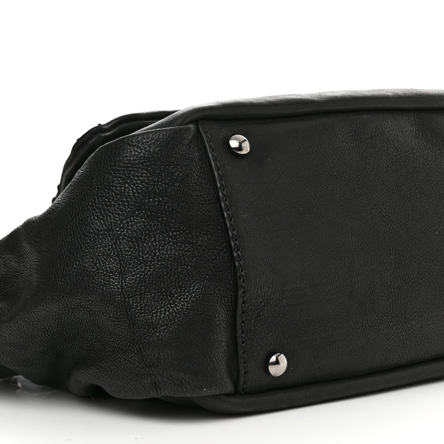 Chanel Calfskin Diamond Stitch Accordion Flap Black 9 of 10