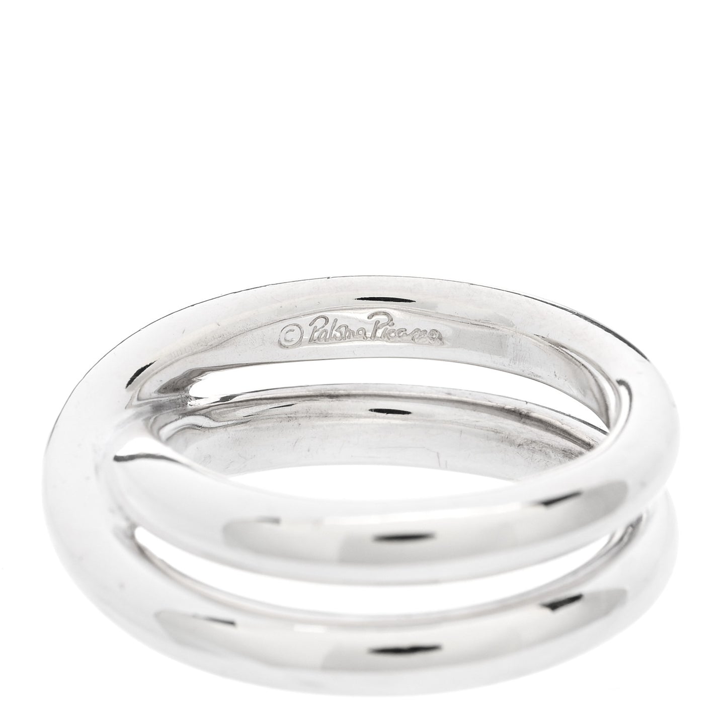 Sterling Silver Paloma Picasso Crossover Ring 50 5.5