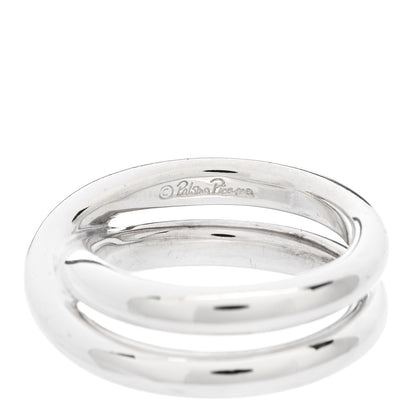 Tiffany Sterling Silver Paloma Picasso Crossover Ring 50 5.5 5 of 5