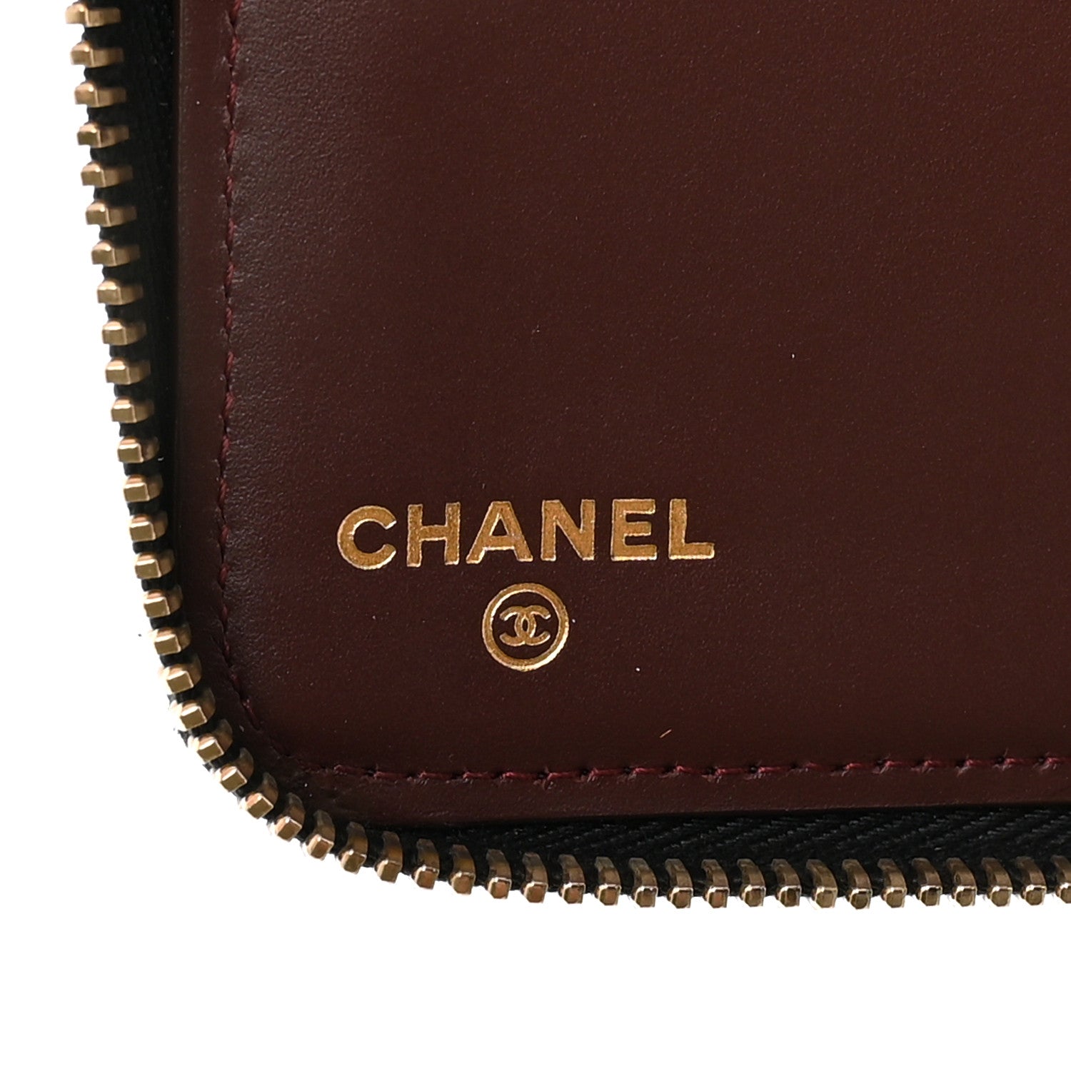 Chanel Caviar Quilted Large Zip Around Organizer Wallet Black 6 of 9
