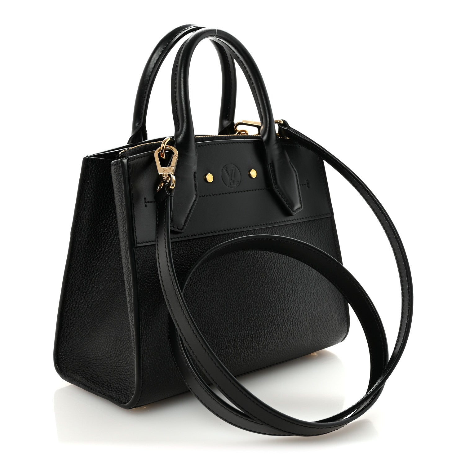 Louis Vuitton Calfskin City Steamer Mini Black 1866808 – FASHIONPHILE