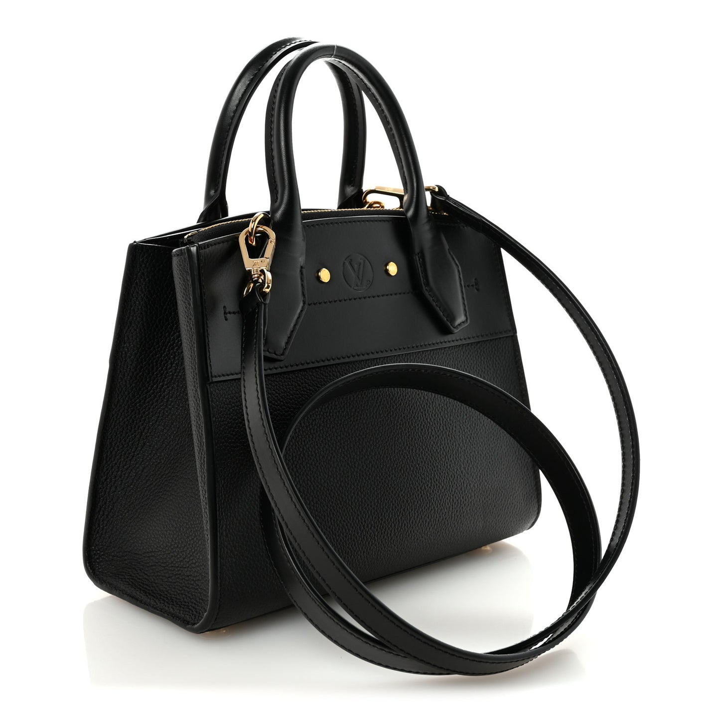 Calfskin City Steamer Mini Black