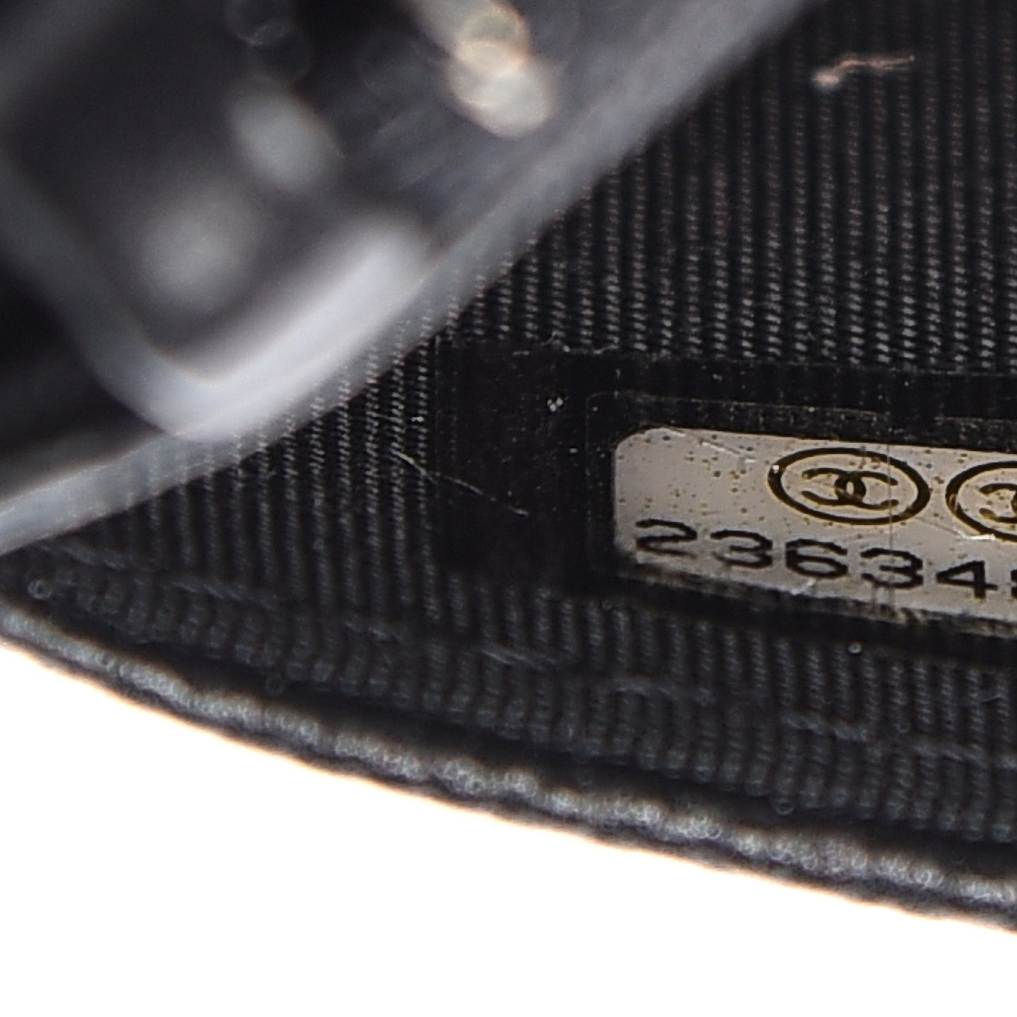 Caviar Quilted Boy Wallet On Chain WOC So Black