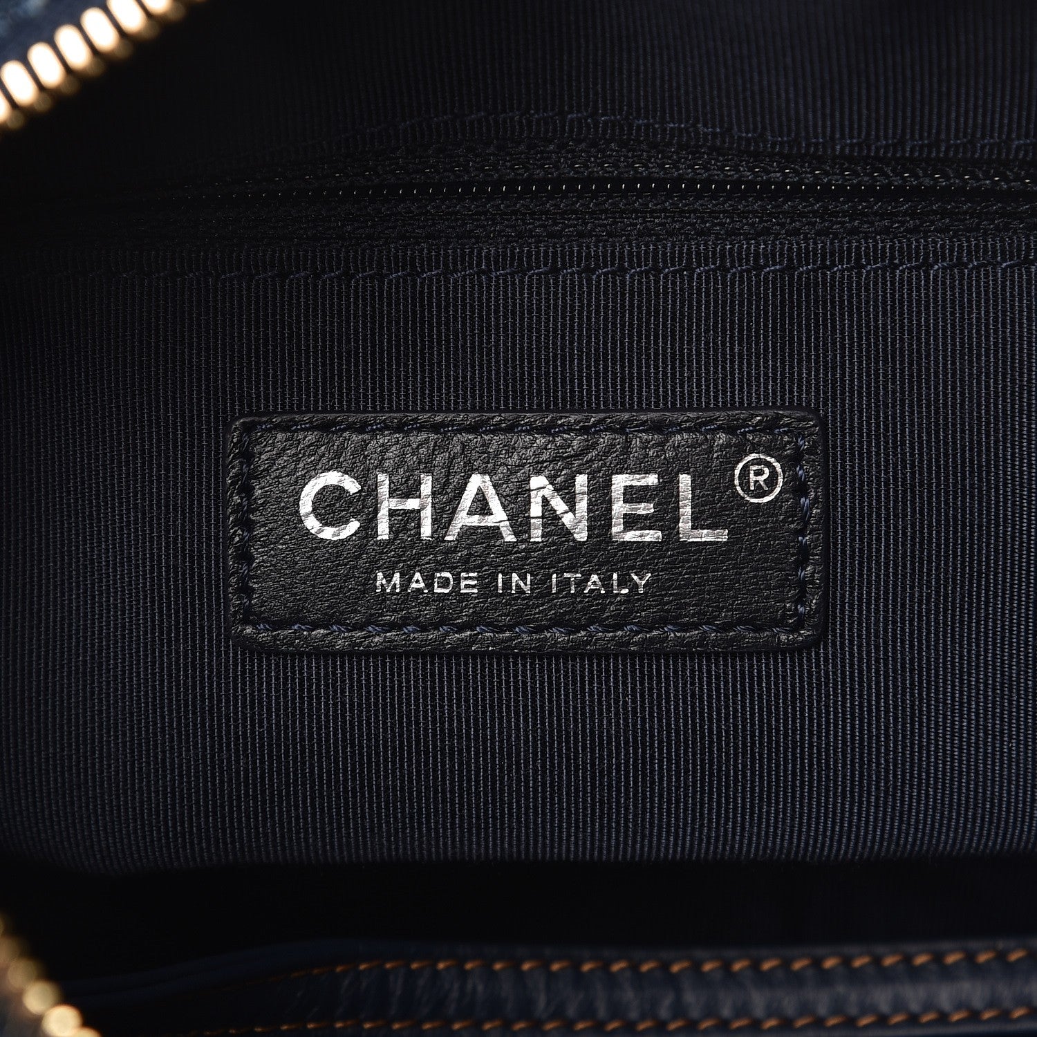 Chanel Denim Calfskin Small Gabrielle Hobo Blue 7 of 8