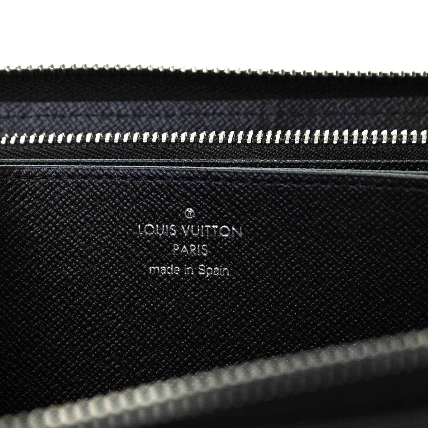 Louis Vuitton Epi LV Stories Zippy Wallet Black 6 of 7